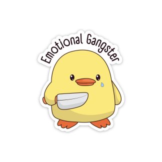 Emotional Gangster Vinyl Sticker